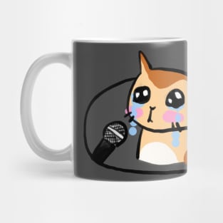 crying cat meme Mug